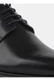 Men Leather Lace-Up Derby Shoes - 4
