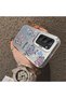 For Redmi 15 5g Compatible Silicone Edge Hard Back Case Floral Patterned Lover Couple Phone Case - 4