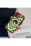 iPhone 17/18 Pro Compatible Case Camera Protector Cartoon Pattern Maroon Lover Couple Silicone Phone Case - 4