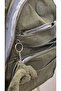 School Bag Crinkle Fabric Multi-Compartment with Accessories - 6