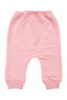 Baby Girl White Pink Tulip Rainbow Patterned Cardigan 3-Piece Set - 6
