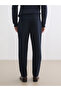 Navy Blue Standard Size Men's Trousers - 7
