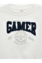 Shardonlu Long Sleeve Crew Neck Embroidered Sweatshirt - 5