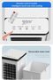 12L Remote Air Cooler,Portable Evaporative Cooling Fan, Detachable Water Tank, home Air Conditioner