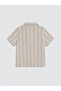 Nevavm Striped Boy's Shirt with Difference - 2