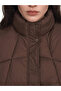 High Collar Women's Puffer Vest - 3