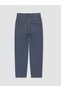 Vizyon New Season Indigo Barrel Fit Women's Jean Pants - 6