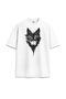 Black Wolf Bozkurt Special Design Unisex White T-Shirt