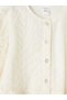 Lcw Kids Ecru Crew Neck Lace Girls' Shirt - 3
