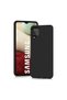 Samsung Galaxy M12 Compatible Silicone Case - Pastel Color Tone Flexible Cover with Camera Protection - Gray - 5