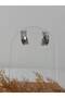 أقراط فولاذية على شكل حلقة مسطحة - 3
