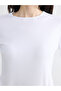 Esvab • Modern & Distinctive Zero Roba Collar 100% Cotton Women's T-Shirt - 3