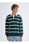 Esvab • Modern & Distinctive Devrik Roba Collar Long Sleeve Men's Sweatshirt