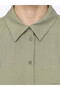 Alita City Lcw Modest Green Women's Shirt Tunic with a Difference - 3