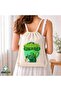 Balbasaur Drawstring Linen Bag C023