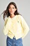 Slim Fit Crew Neck Buttoned Knitwear Basic Cardigan E8236Ax26Au - 3