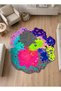 Sdt Traditional Patterned Modern Woven Base Decorative Carpet Sdtamor5162 - 3