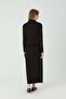 Söğüt Tri̇ko Skirt Suit Black - 3