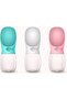 Dog water bottle 350ml, white. - 2