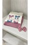 Bıcır 0058 Girl's Bowknot Combed Cotton Shorts Set - 3