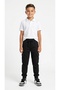 Boys' School Pants with Double Cargo Pockets, Ribbed Compact Combed Cotton Fabric, 100% Cotton, 2-Ply - 5
