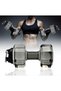 2.2L Reusable Large Capacity Water Bottle with Sports Spout and Flip Top Lid, Stylish Transparent Color Body with Practical Grip Design - 2