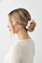 Stylish and Comfortable Pink Plaid Patterned Elastic Hair Tie - Scrunchie - 3