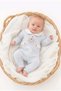 Baby Boy Carousel Embroidered with Water Stones 3-6-9 Months 100% Cotton Jumpsuit Newborn Hospital Release Baby K