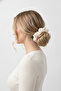 Cherry Patterned Stylish and Flexible Fabric Scrunchie Hair Tie - Daily Use - 3