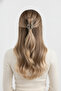 Stylish and Modern Metallic Gray Oversized Hair Claw Clip - Ideal for Daily and Special Occasions - 2