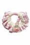 Cute Pink and White Ruffled Rabbit Figured Children's Hair Elastic Clip