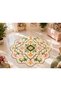 Eta Tile Flower Patterned Modern Woven Base Decorative Carpet Eta4115 - 3