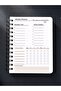 Undated Yearly Planner Hybrid Agenda - Year - Month - Week - Day - Hybrid Planner - 6