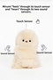 Mirumi Smart Plush Robot Toy | Cute Interactive Toy That Responds to Sound and Touch - 4
