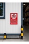 Parking in Front of the Warehouse Is Prohibited Pvc Signboard 24X34 cm