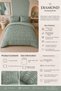 Diamond |   Drawstring Double Duvet Cover Set |   Pillowcase |   Duvet Cover |   Bedspread |   Dowry |   Sleeping Set - 4