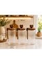 3-Piece Heart Vacuum Acacia Lid, Glass Jar with Spoon - Sugar Bowl, Spice Jar 760 ml - 2