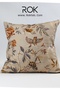 Floral Patterned Throw Pillow Cover 45X45 cm Decorative Pillowcase