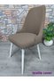 Halka Chair with Arms Model Kitchen and Living Room Chair Cover - 7