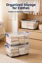 30 Lt Toy Storage Box with 3 Wheels, Toy Organizer - Children's Room Organizer - 4