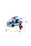 217 Pieces Police Car Educational and Learning Toy Block Set with 3 Mini Figures - 3