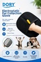 Electrostatic Hair Collection Glove Pet Seat Carpet Hair Cleaner Glove Black - 2