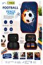Football Embossed Compartmented Pencil Holder 1 Piece P-6011 Boy's School Pencil Case 3D Cute Snow