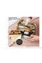 Travel Cosmetic Carrying Bag Waterproof Leather Makeup Necessaries Organizer Bag - 3