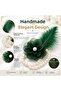 Bridesmaid Bracelet with Single Pearl and Feather Flower Wedding Engagement Henna Bachelorette Accessory - 4