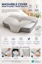 Premium Visco Pillow 62X42 cm Orthopedic Sleeping Pillow with Neck Support - 4