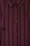 Burgundy Oversize Stone Embroidered Thin Fabric Transparent Shirt Tdrss26Go00102 - 6