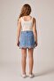 White Knitted Girls' Undershirt Tkdss26Al00016 - 3