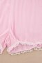 Pembe %100 Pamuklu Yaka Detaylı Fitilli/Pointel Örme Pijama Takımı THMSS26PT00253 - 6