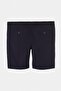 Big Size Navy Blue Regular Fit Flexible Fabric Shorts & Bermuda Tmnss26Ap00009 - 6